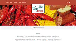 Desktop Screenshot of larougaroux.com